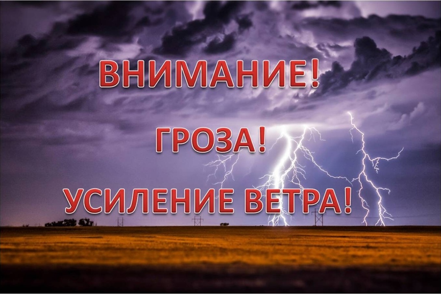 Предупреждение по погоде.