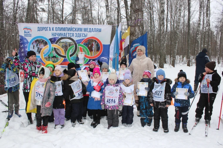 Во вторую субботу февраля мы традиционно проводим массовое спортивное мероприятие  "Лыжня России - 2023".
